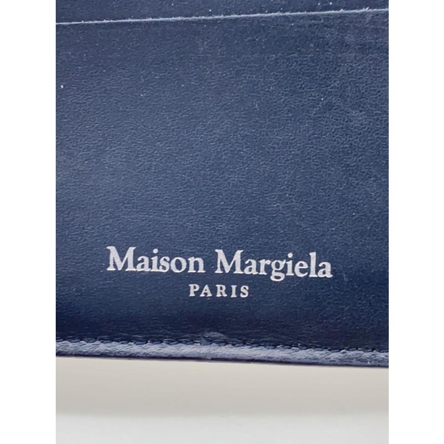 Maison Margiela◇2つ折り財布/レザー/NVY/メンズ : セカンド