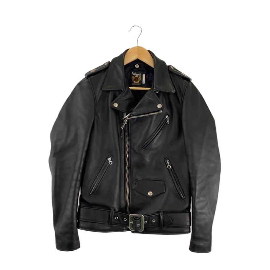 Schott◇ONE STAR 613UST/34/牛革/BLK/7164// : セカンドストリート 