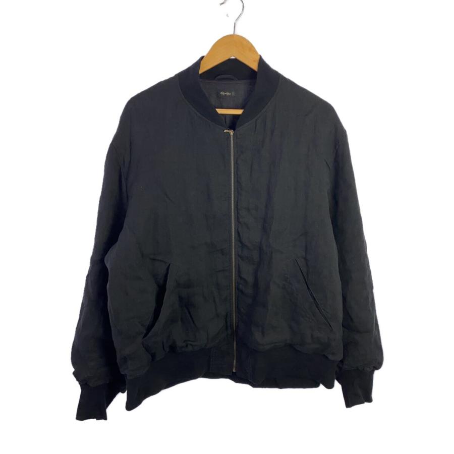 COMOLI◇24SS/リネンWクロスジップブルゾン/ブルゾン/3/リネン 