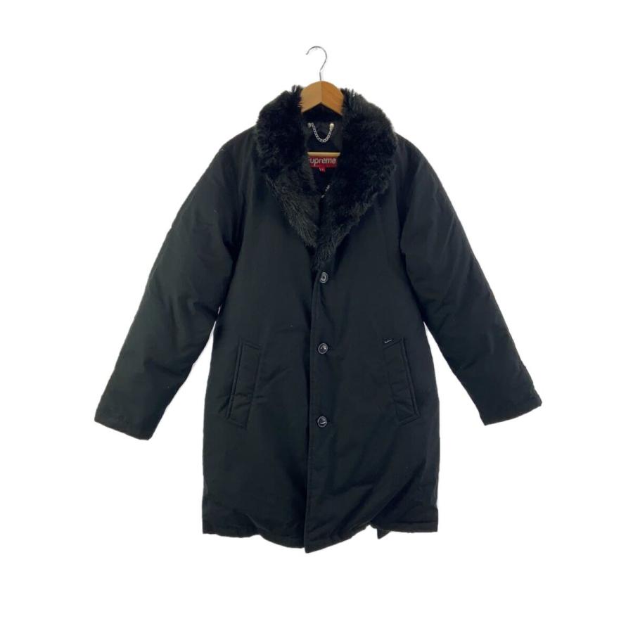 Supreme◇14AW/DOWN TRENCH COAT/S/ポリエステル/BLK : 2343601489880  