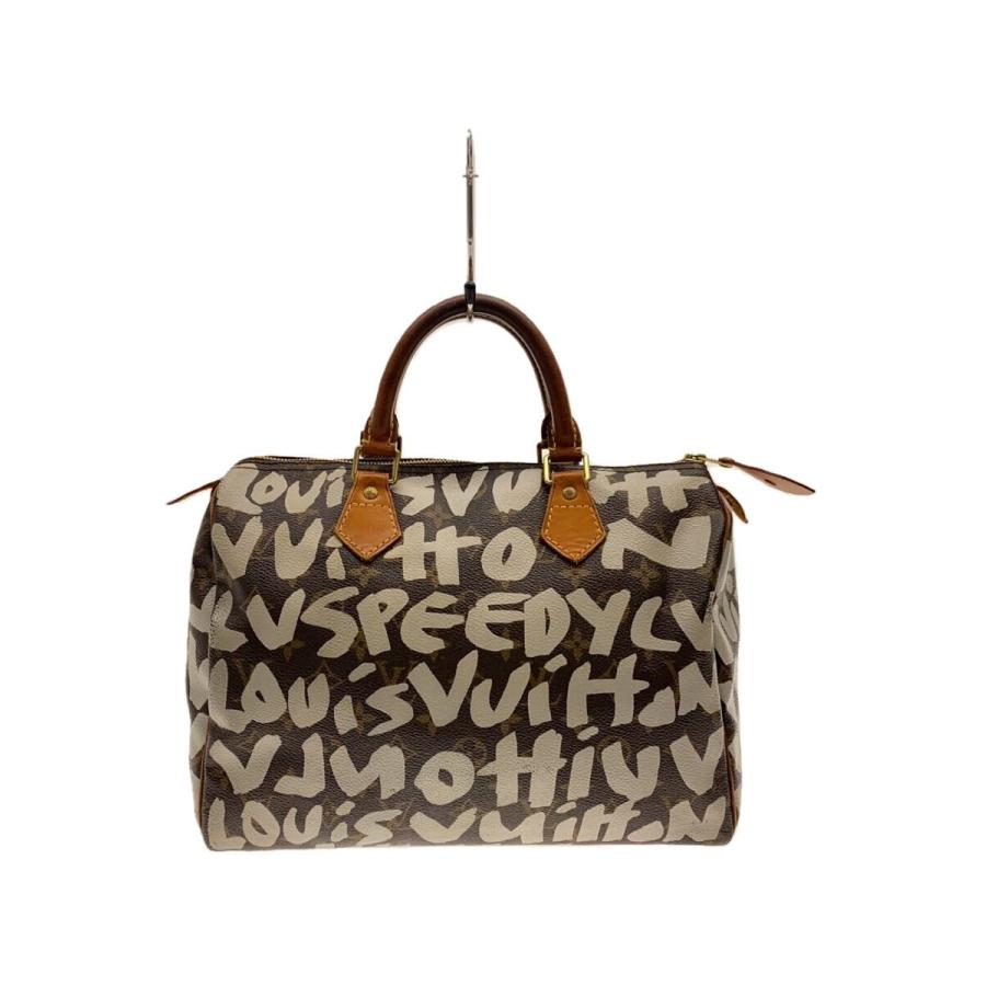 Louis Vuitton ルイヴィトン スピーディ30 グラフィティ LOUIS VUITTON◇スピーディ30_モノグラム・グラフィティ/PVC/BRW