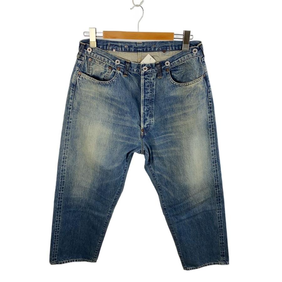 A.PRESSE◇No.22 Washed Wide Denim Pants/34/デニム/IDG/AP-4003
