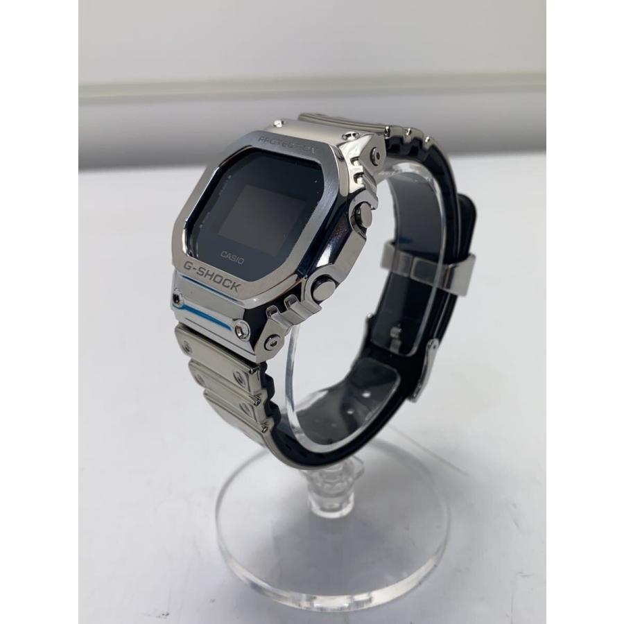 CASIO◇クォーツ腕時計_G-SHOCK/デジタル/BLK/SLV// : セカンド