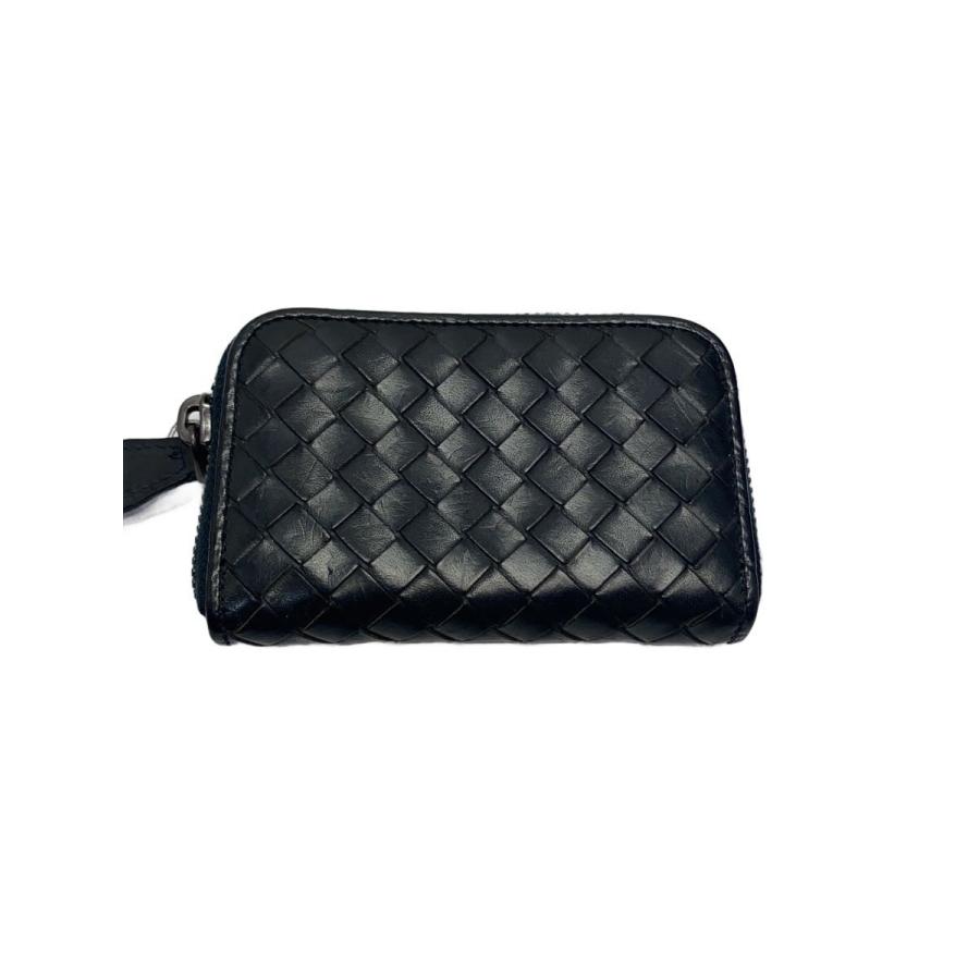 BOTTEGA VENETA ブラックレザーケース・小銭入れ BOTTEGA VENETA◇コインケース/レザー/BLK/メンズ : セカンド