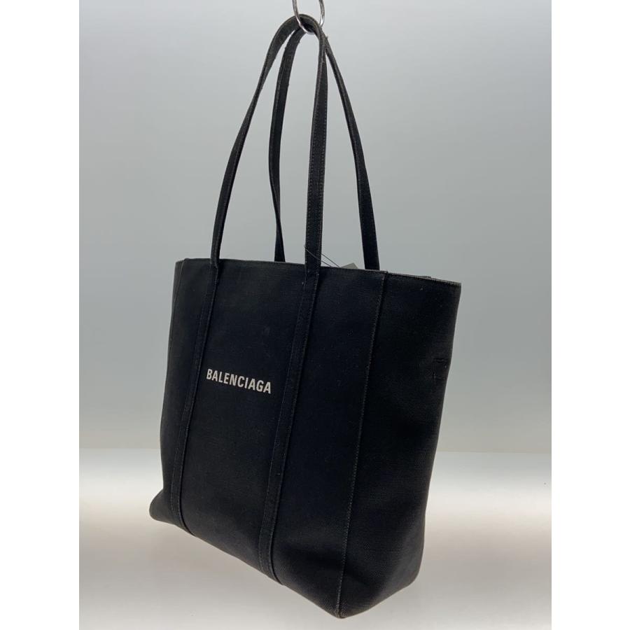 BALENCIAGA◇エブリデイトートXS/トートバッグ/キャンバス/BLK