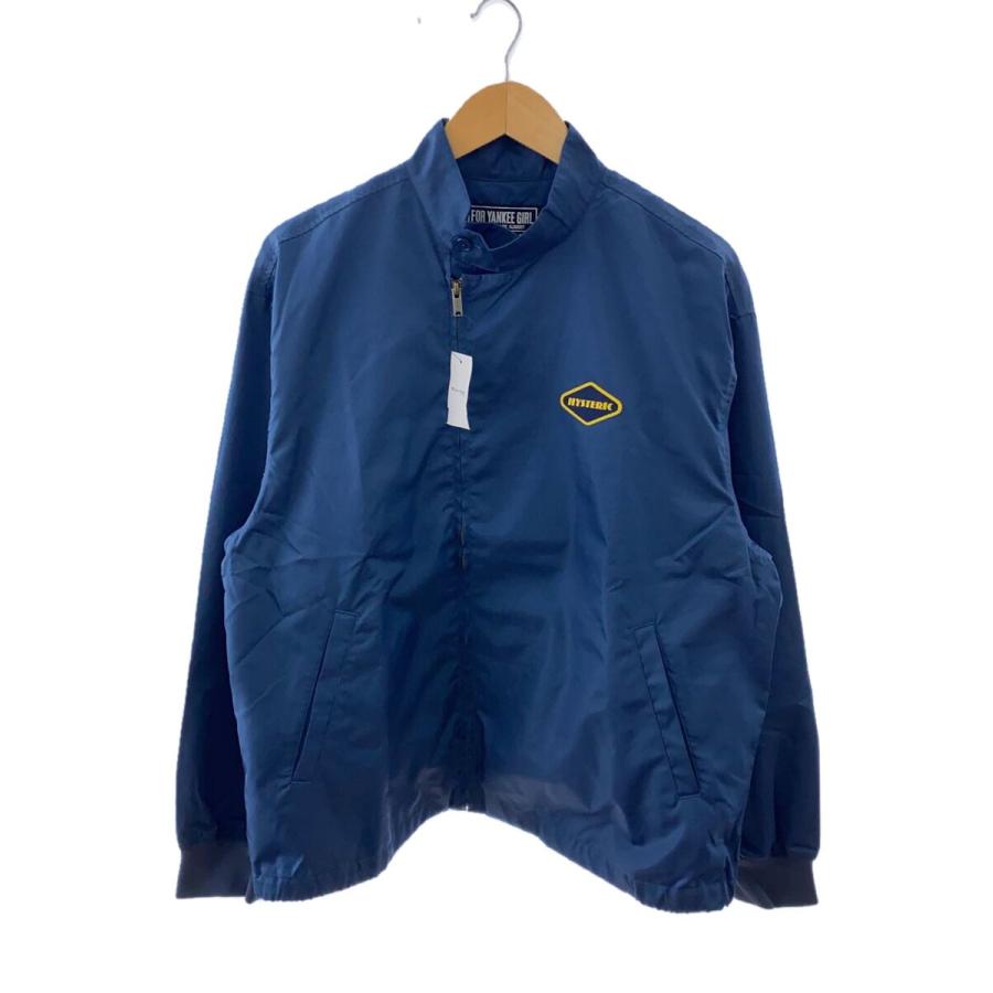HYSTERIC GLAMOUR◇ジャケット/XL/ナイロン/NVY/プリント/02251AB10