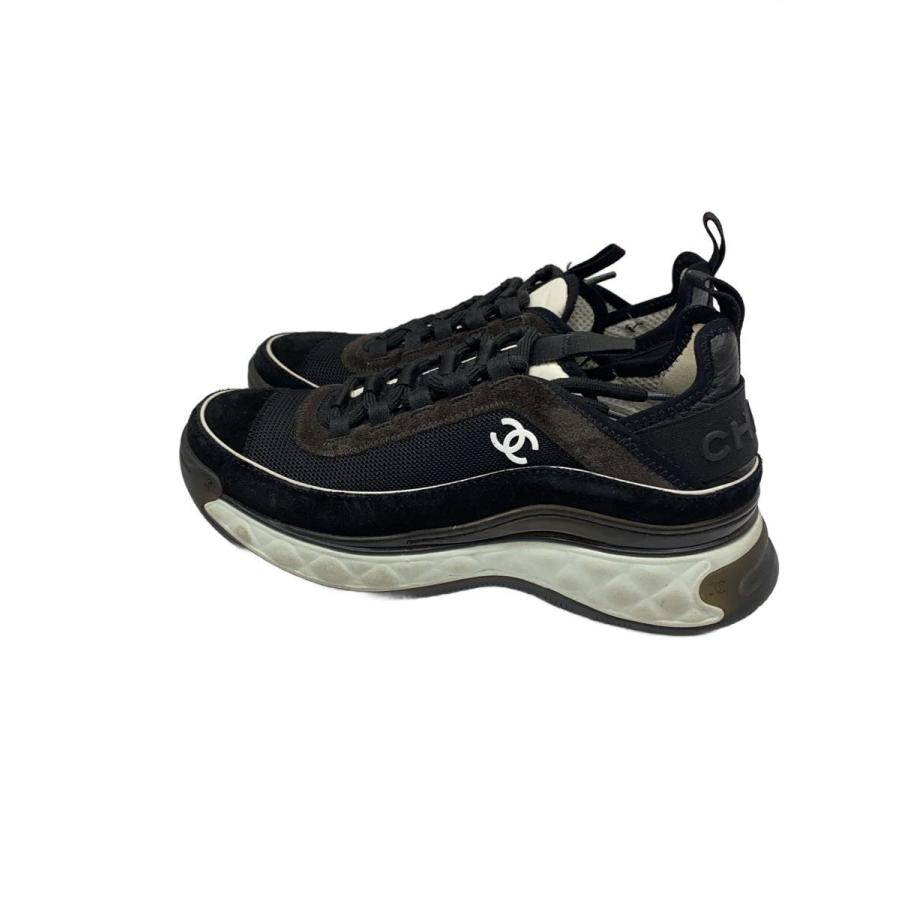 CHANEL◇ローカットスニーカー/37/BLK/G39070 : セカンドストリート