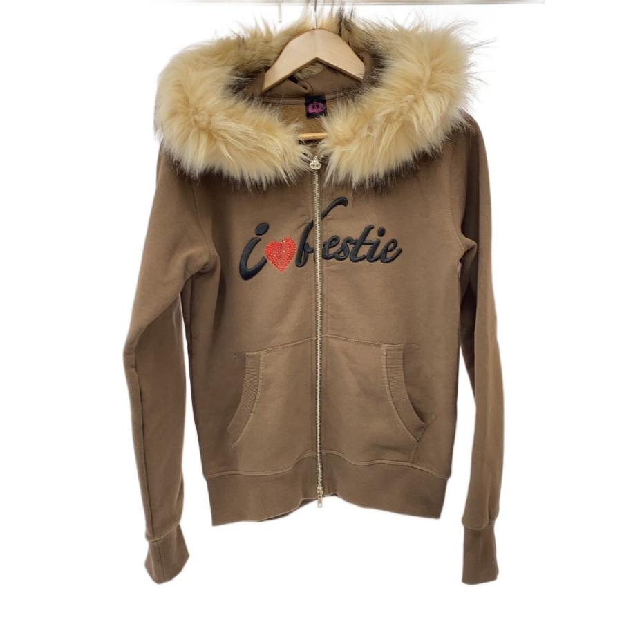 9090◇ジップパーカー/M/コットン/BRW/NN1864 : セカンドストリート