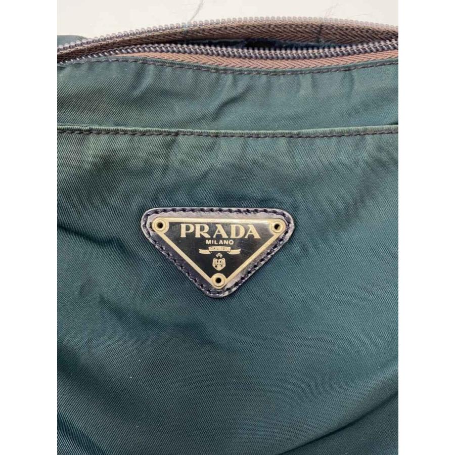 PRADA◇ショルダーバッグ/ナイロン/GRN/無地// : セカンドストリート