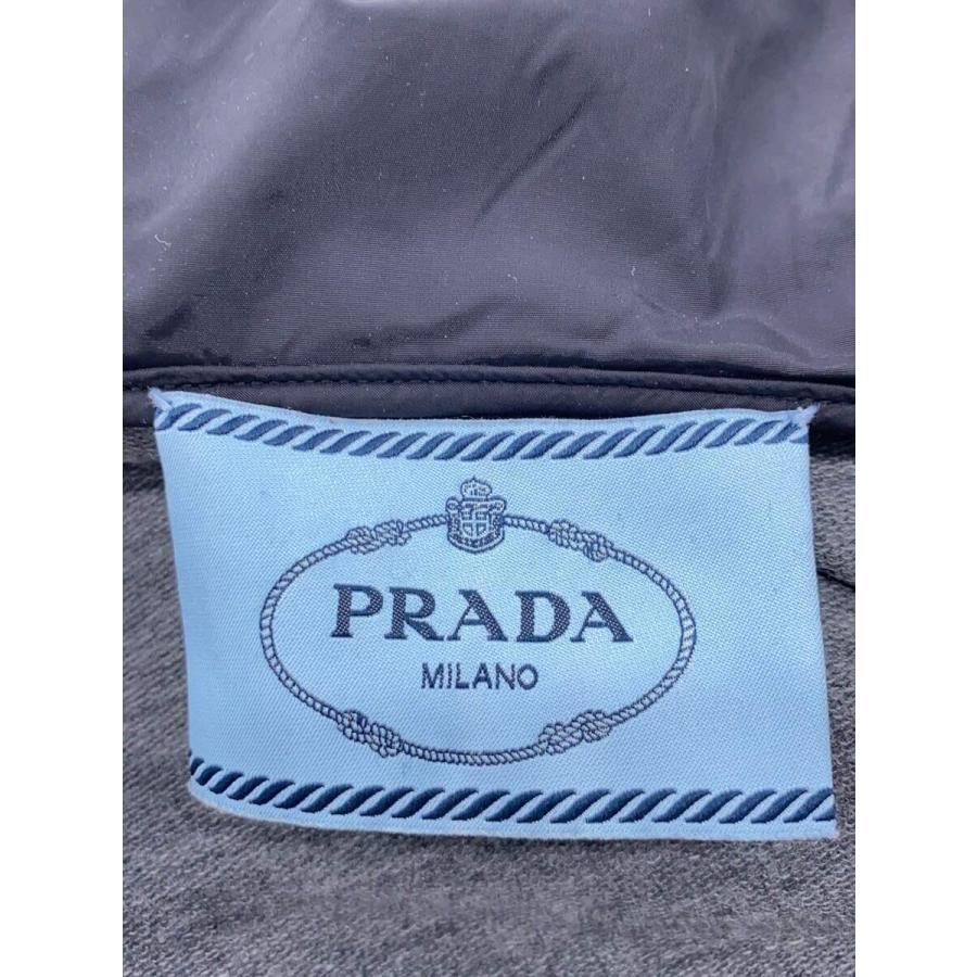 PRADA◇ジップパーカー/XS/コットン/GRY/138542 R191 PRADA◇ジップパーカー/XS/コットン/GRY/138542 R191