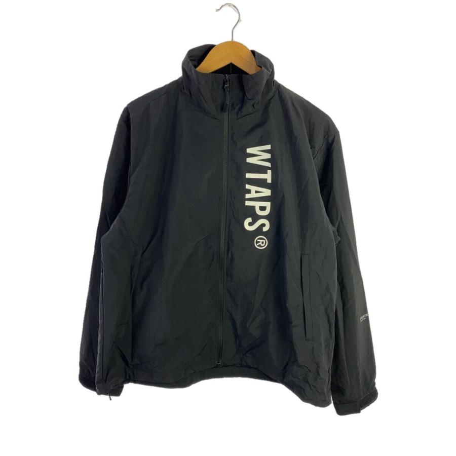 WTAPS◇TRACK JACKET/ナイロンジャケット/1/ナイロン/BLK WTAPS◇TRACK JACKET/ナイロンジャケット/1/ナイロン/BLK