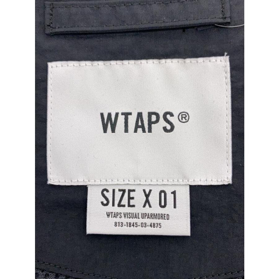 WTAPS◇TRACK JACKET/ナイロンジャケット/1/ナイロン/BLK WTAPS◇TRACK JACKET/ナイロンジャケット/1/ナイロン/BLK