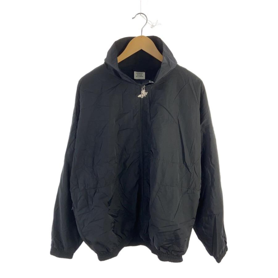 VETEMENTS◇ナイロンジャケット/M/ナイロン/BLK/無地/MAH19JA209 
