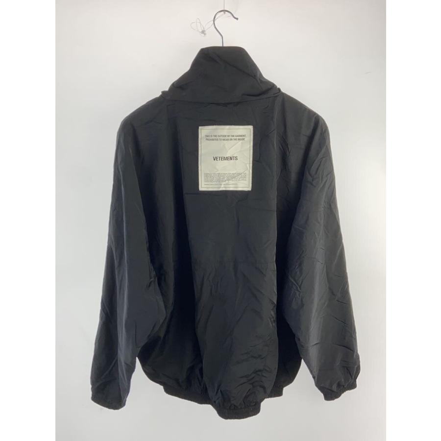 VETEMENTS◇ナイロンジャケット/M/ナイロン/BLK/無地/MAH19JA209 