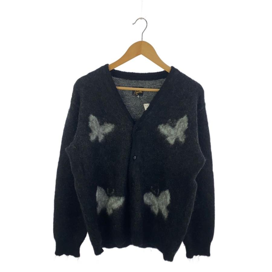 Needles◇カーディガン(厚手)/S/モヘア/BLK/無地/PU1533 : セカンド