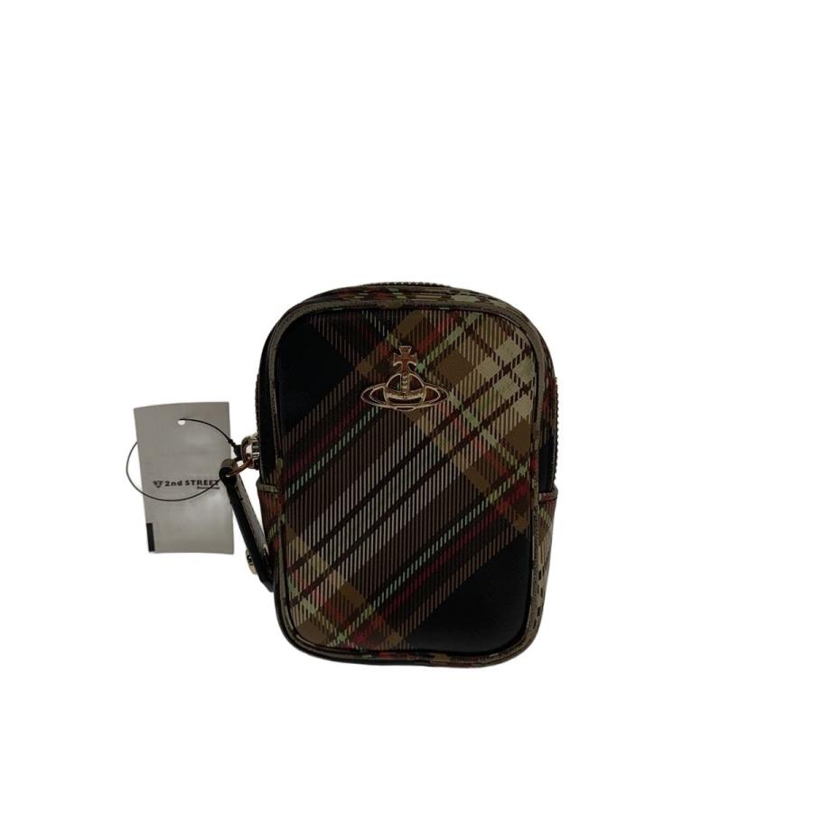 Vivienne Westwood◇ポーチ/PVC/マルチカラー/チェック// : セカンド