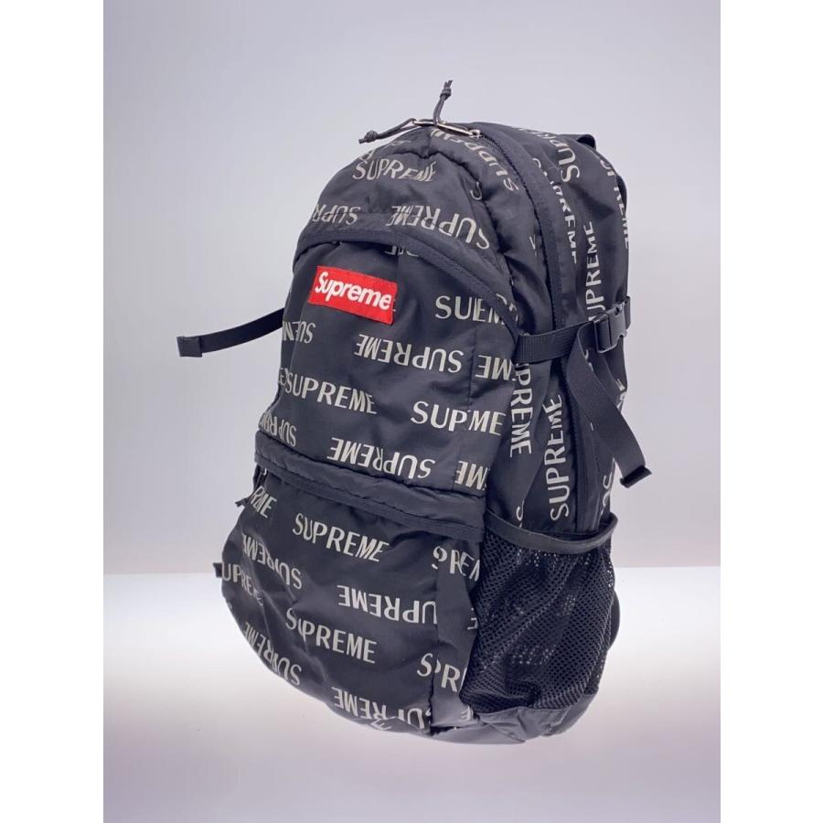 Supreme◇3M REFLECTIVE REPEAT BACKPACK/リュック/--/BLK/総柄 
