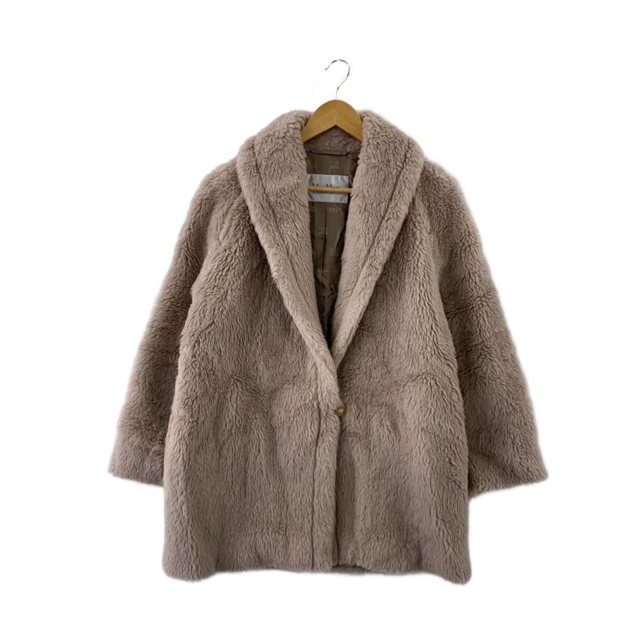 MAX MARA◇コート/34/アルパカ/BEG/無地/108608036// : セカンド