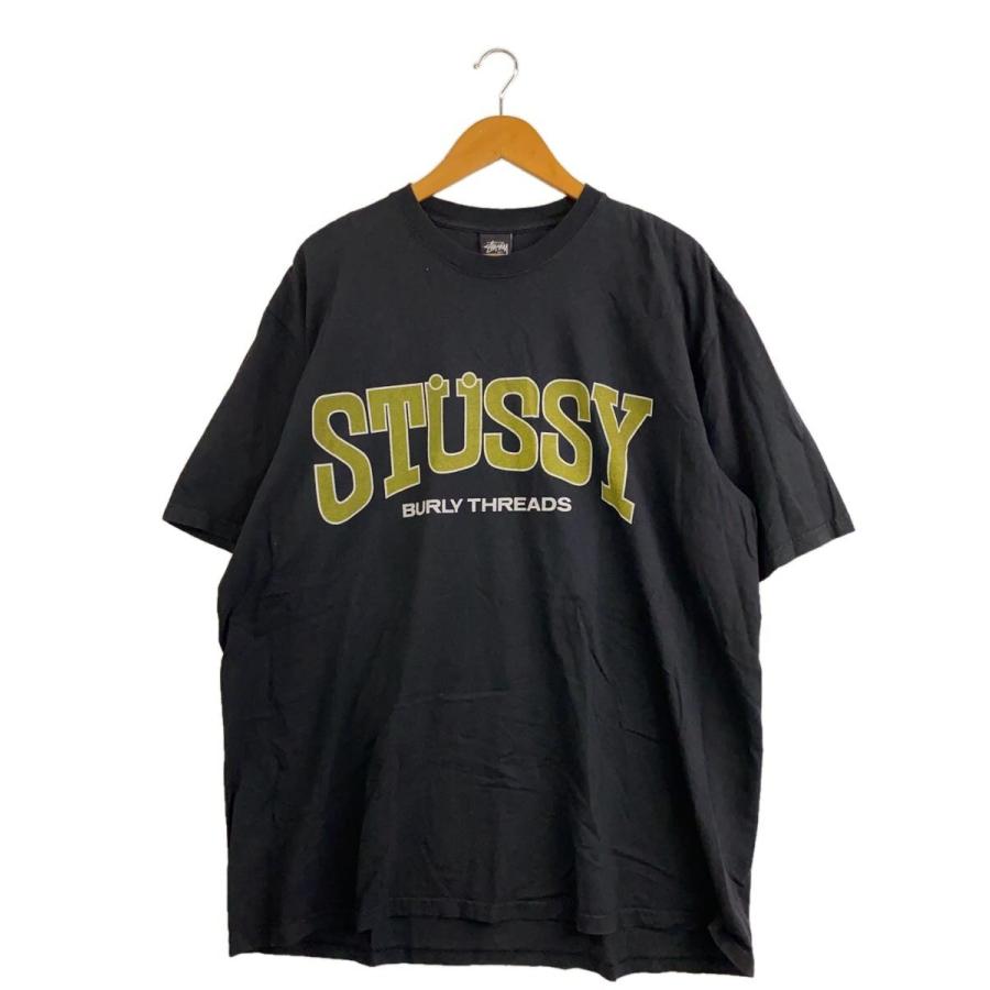 STUSSY◇Tシャツ/XL/コットン/BLK// : セカンドストリートYahoo!店