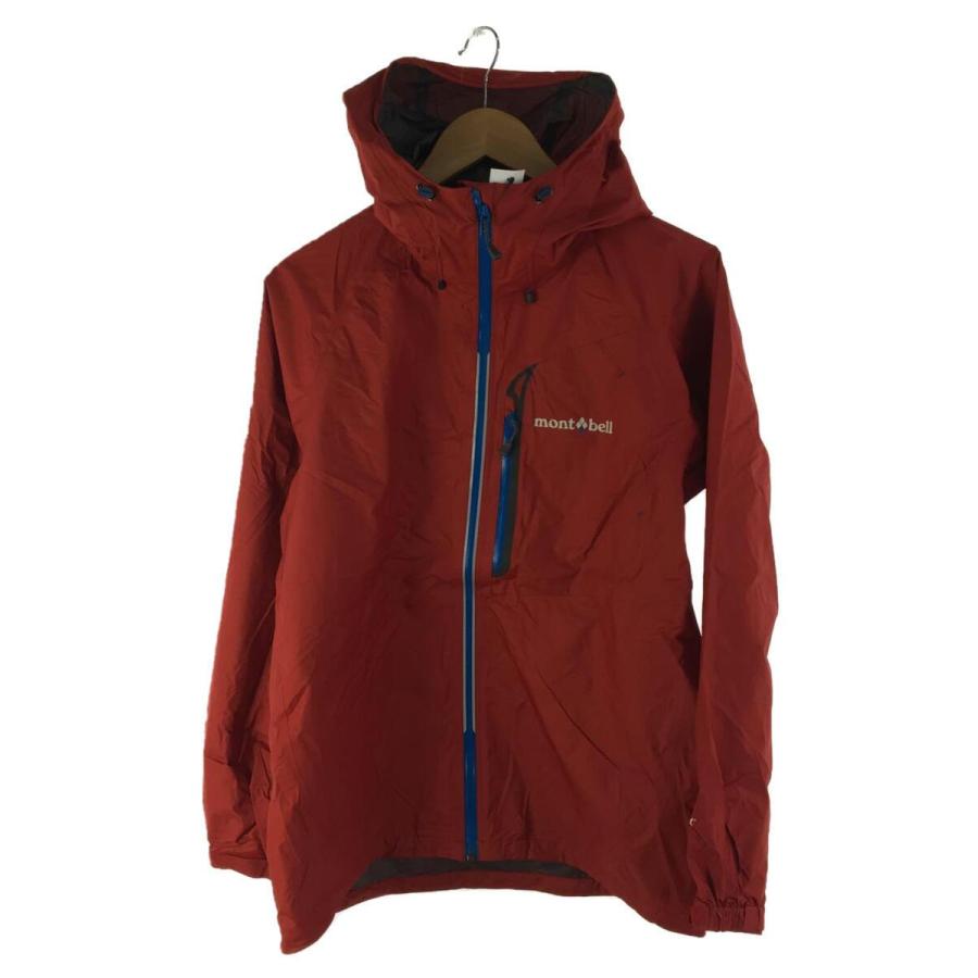mont-bell◇ナイロンジャケット/M/ナイロン/RED/無地/1128336/トレント  
