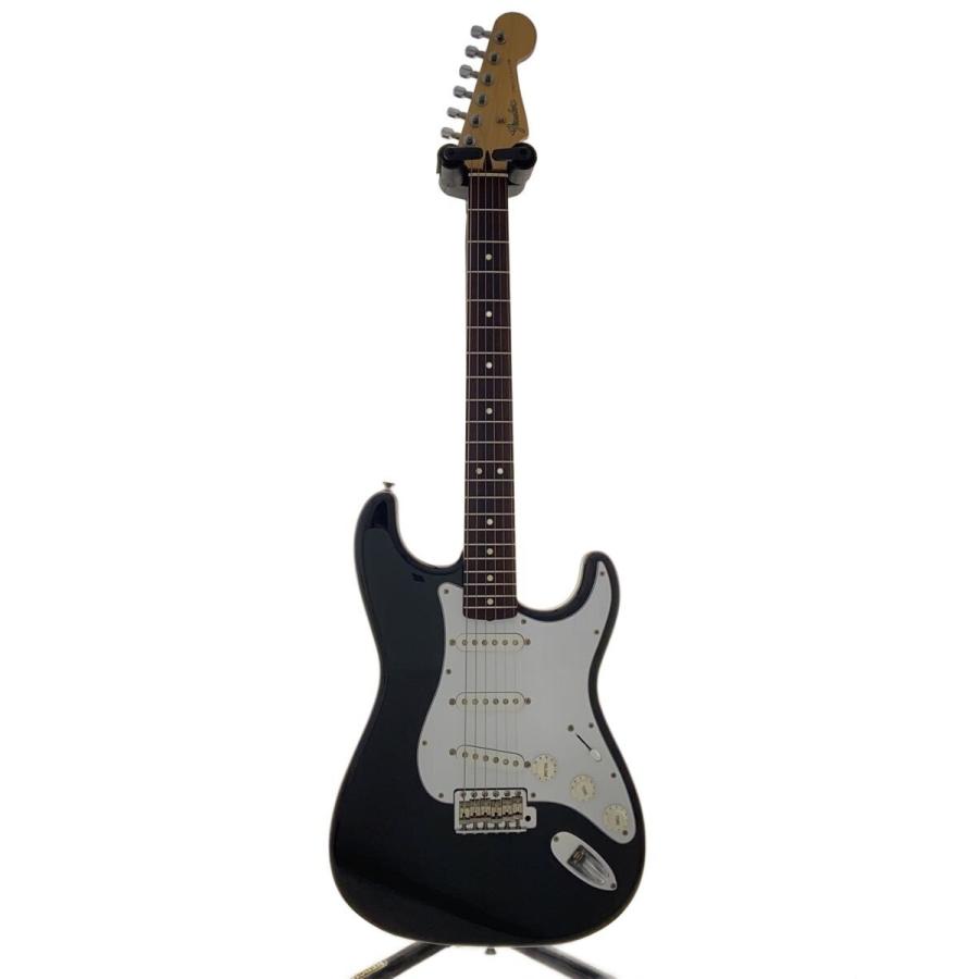 Fender Japan◇ST-STD/2010〜2012/BLK/エレキギター/ストラトタイプ/黒