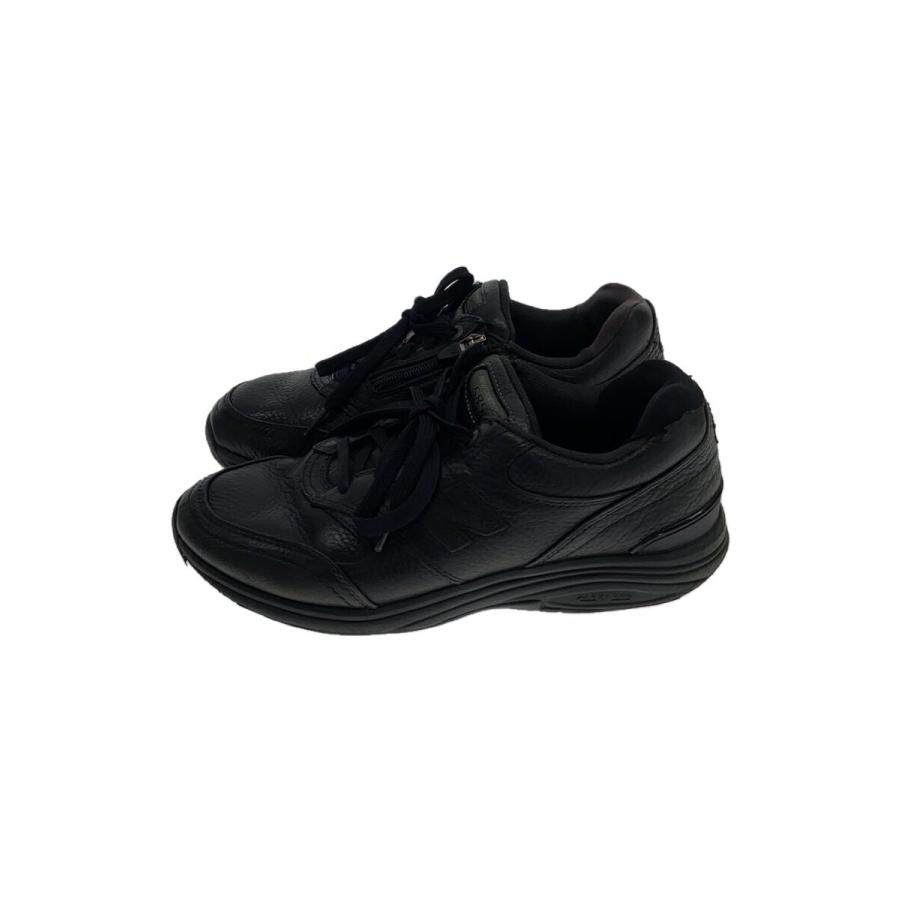 NEW BALANCE◇ローカットスニーカー/27cm/BLK/レザー/MW585BK 