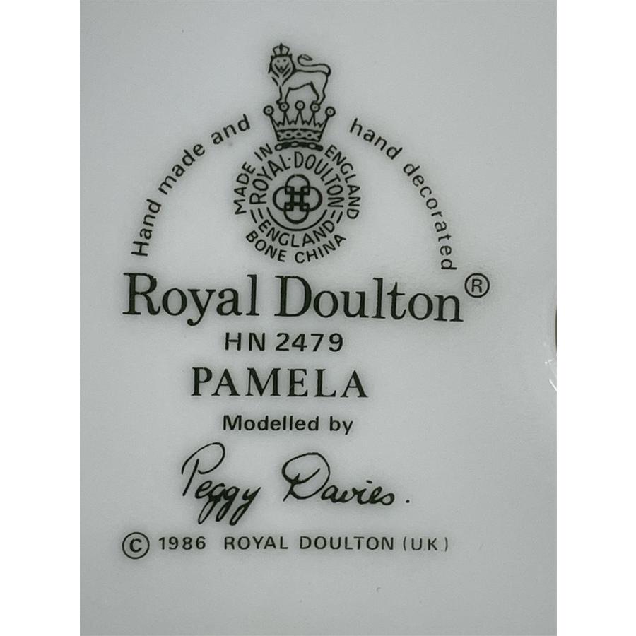 Royal Doulton◆HN2479/PEGGY DAVIS/PAMELA/1986/アンティークフィギュリン｜ssol-shopping｜07
