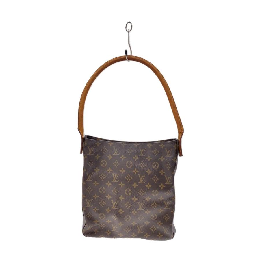 LOUIS VUITTON◇ルーピングGM_モノグラム・キャンバス_BRW/PVC/BRW