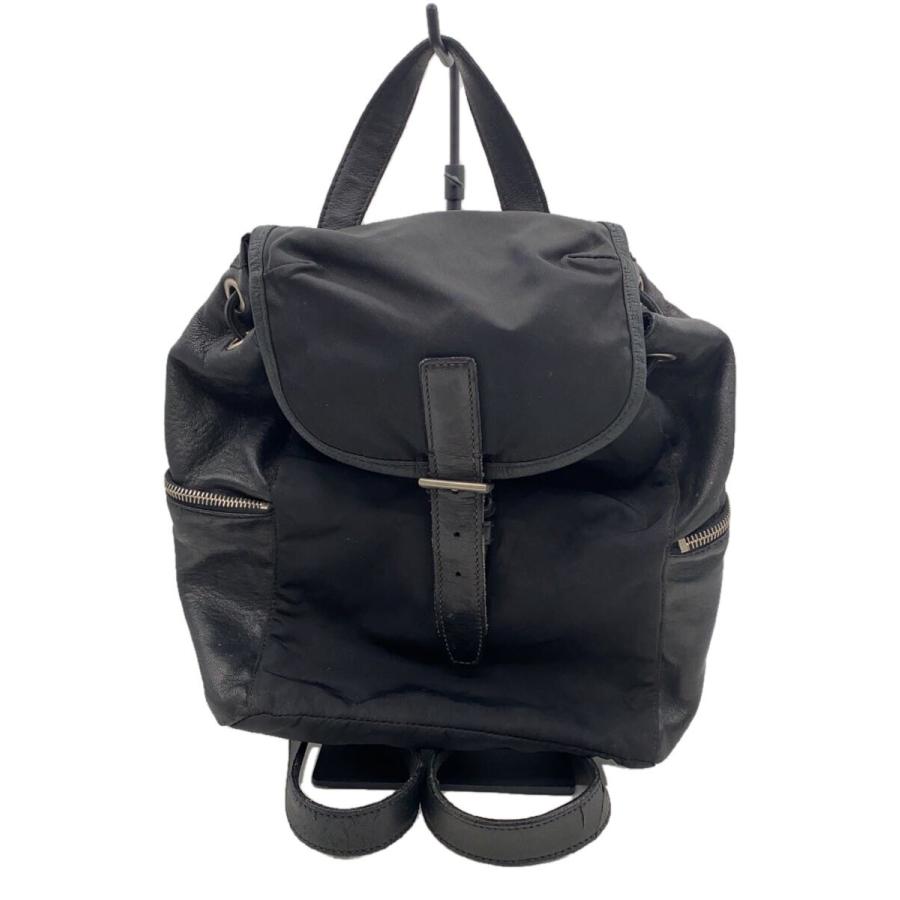 PRADA◇リュック/ナイロン/BLK/無地 : セカンドストリートYahoo!店