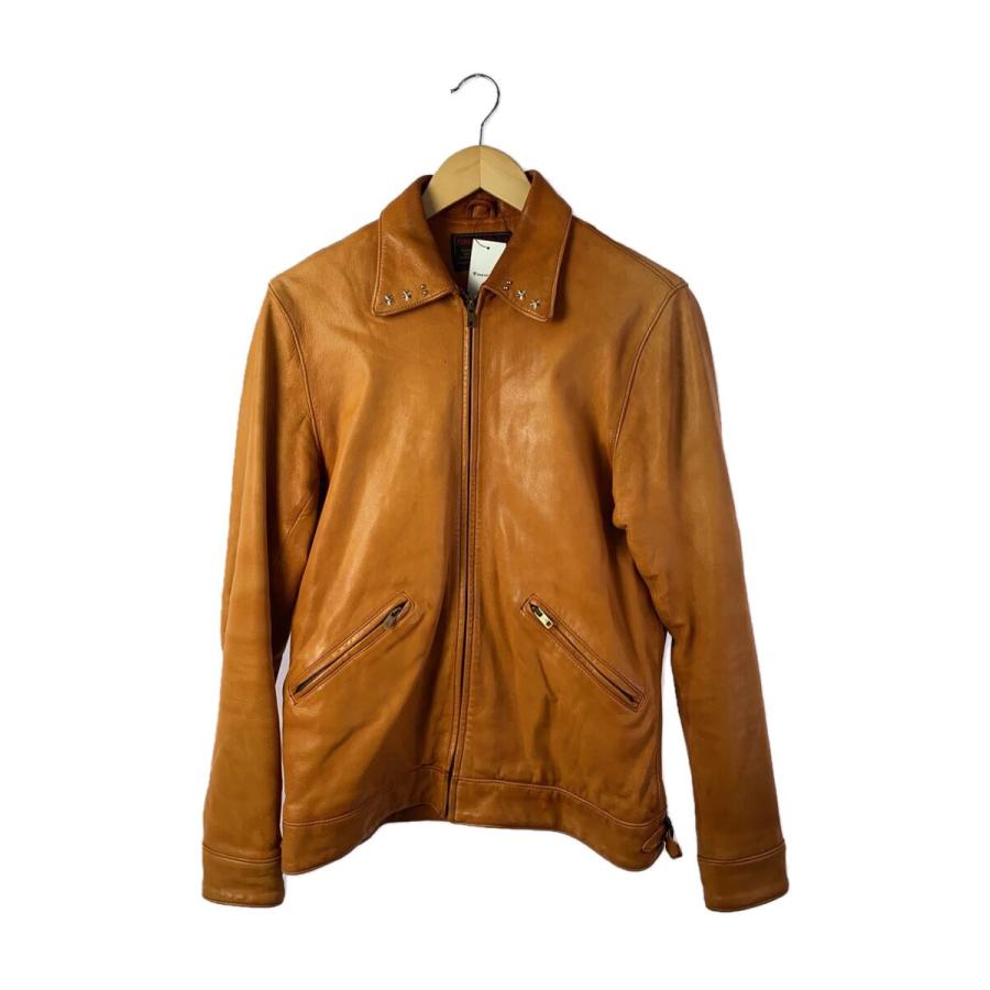 未使用 メンズ ヒステリックグラマー ライダース L 牛革 2017 SS106 HYSTERIC GLAMOUR ヒステリックグラマー × Lewis Leathers ルイス