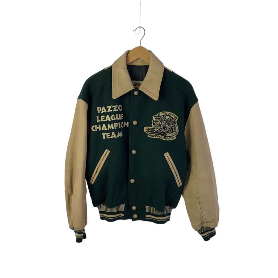 PAZZO◇90s/スタジャン/--/ウール/GRN/ワッペン : セカンドストリート