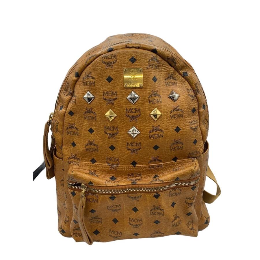 MCM◇リュック/レザー/BRW/総柄 : セカンドストリートYahoo!店 - 通販