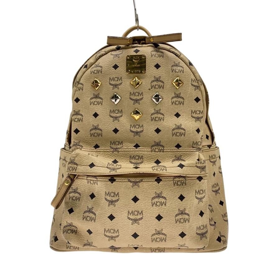 ♥MCM リュック♥（おまけ付き） MCM◇リュック/レザー/CML/総柄// : セカンドストリートYahoo!店