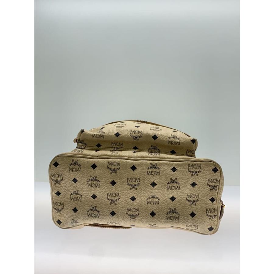 MCM◇リュック/レザー/CML/総柄// : セカンドストリートYahoo!店