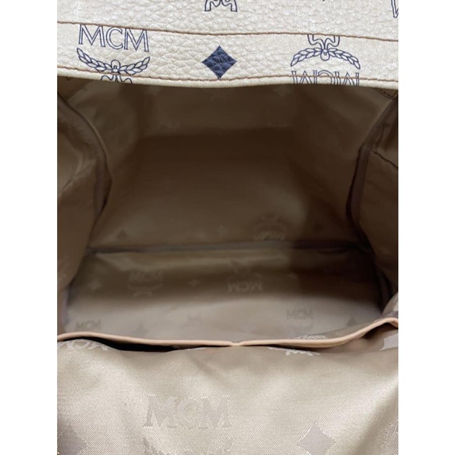 MCM◇リュック/レザー/CML/総柄// : セカンドストリートYahoo!店