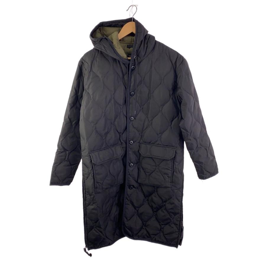 TAION◇キルティングコート/XS/ポリエステル/BLK : セカンドストリート