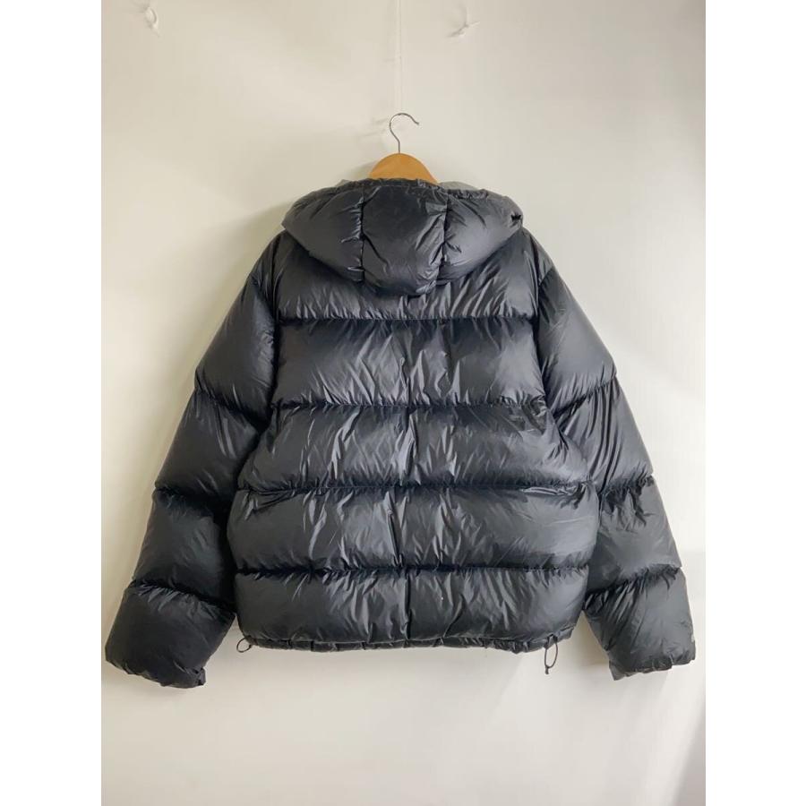 STUSSY◇Micro Ripstop Down Parka/ダウンジャケット/L/ナイロン/BLK