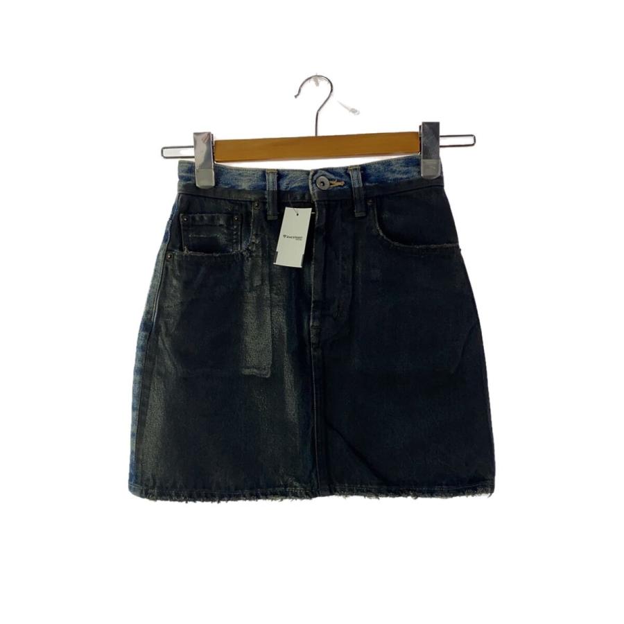 DAIRIKU◇mini coating denim skirt/スカート/23/デニム/インディゴ 