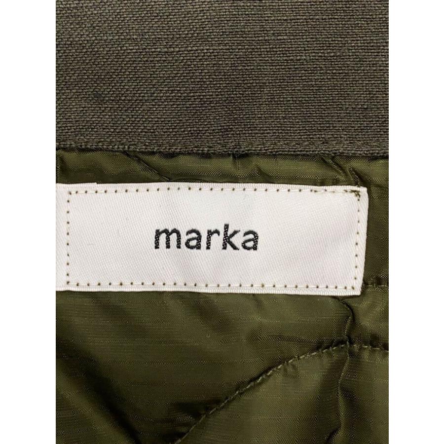 marka モッズコート サイズ3 カーキ marka◇モッズコート/3/ウール/カーキ/MODS PARKA - wool×linen