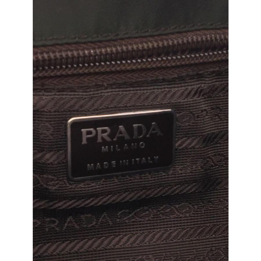 PRADA◇リュック/ナイロン/KHK/全体的に変色有 : セカンドストリート