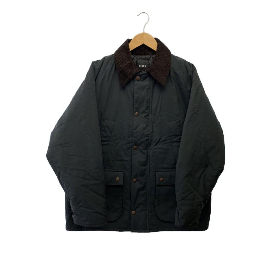 BEAMS 中綿ジャケット BEAMS◇中綿ジャケット/M/ナイロン/BLK/無地/11-19-0144-120