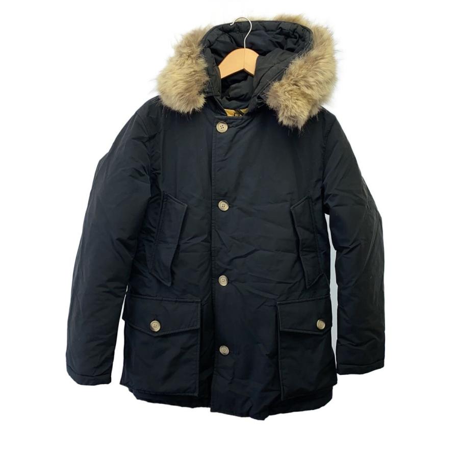 Woolrich◇ダウンジャケット/M/ナイロン/BLK/無地/qc-004965 