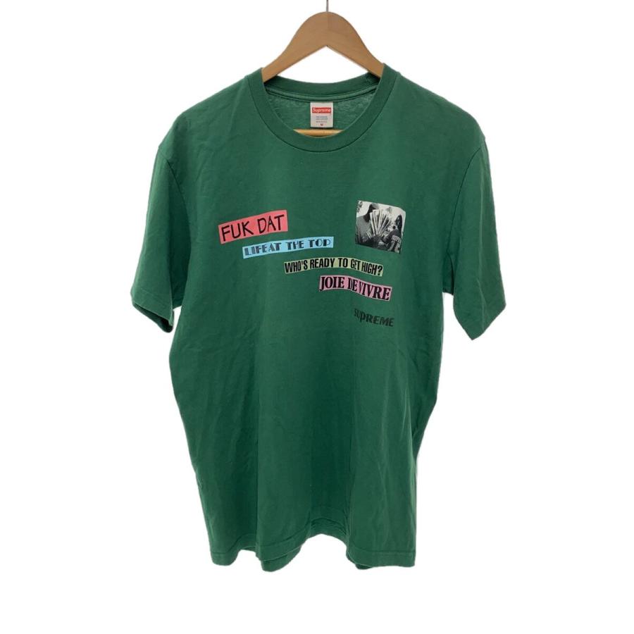 Supreme◇Tシャツ/M/コットン/グリーン/プリント : セカンドストリート 