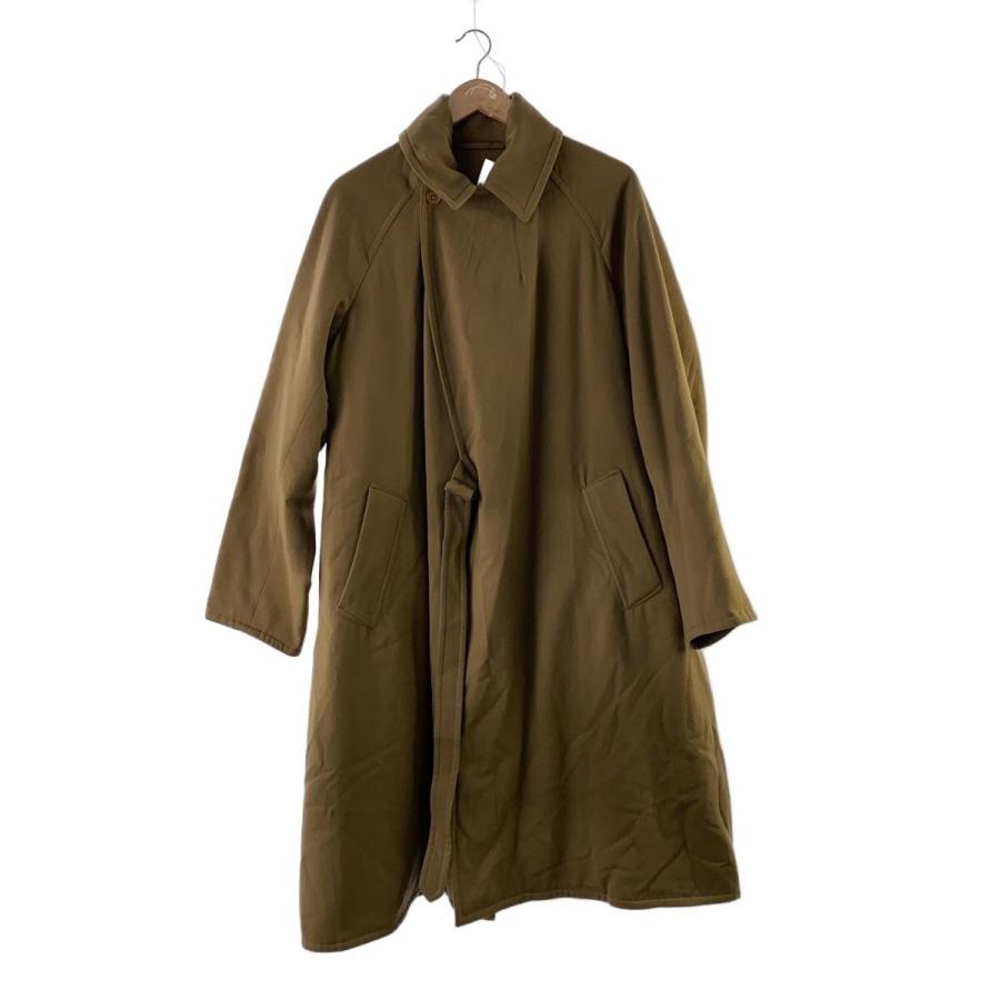 COMOLI ウール中綿 タイロッケンコート サイズ2 COMOLI◇ウール中綿タイロッケン/コート/2/ウール/BRW/無地/L03-04004