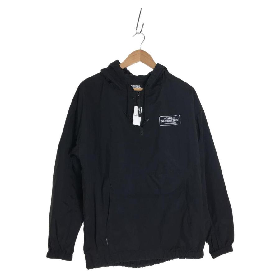 NEIGHBORHOOD◇20AW/ANORAK/N-JKT/ナイロンジャケット/S/ナイロン/BLK 
