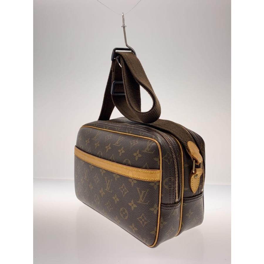 LOUIS VUITTON リポーターPM LOUIS VUITTON◇リポーターPM_モノグラム・キャンバス_BRW/PVC/BRW