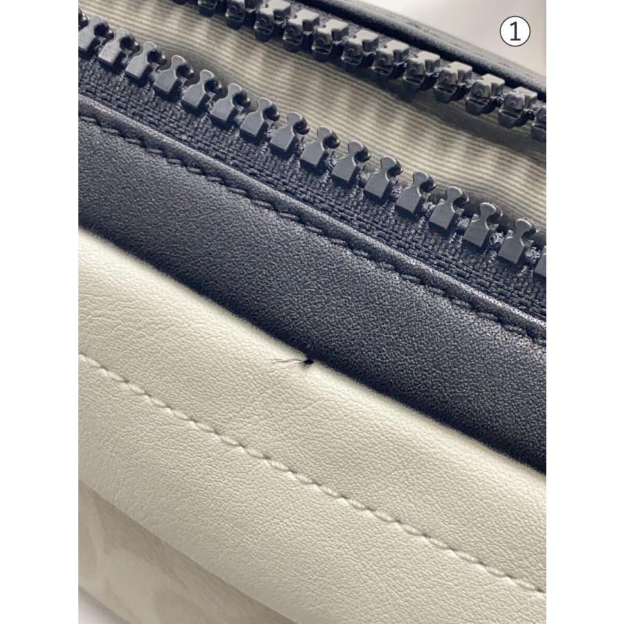 新品同様　コーチcoachお財布ショルダーバック　斜めがけ／セカンドバック COACH◇ショルダーバッグ/レザー/WHT/総柄/C2161 : セカンド