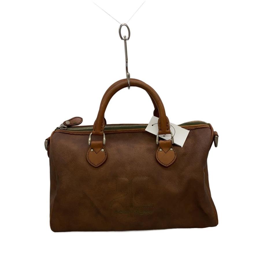 Courreges / ショルダーバッグ/レザー/BRW// Courreges◇ショルダーバッグ/レザー/BRW : セカンドストリートYahoo