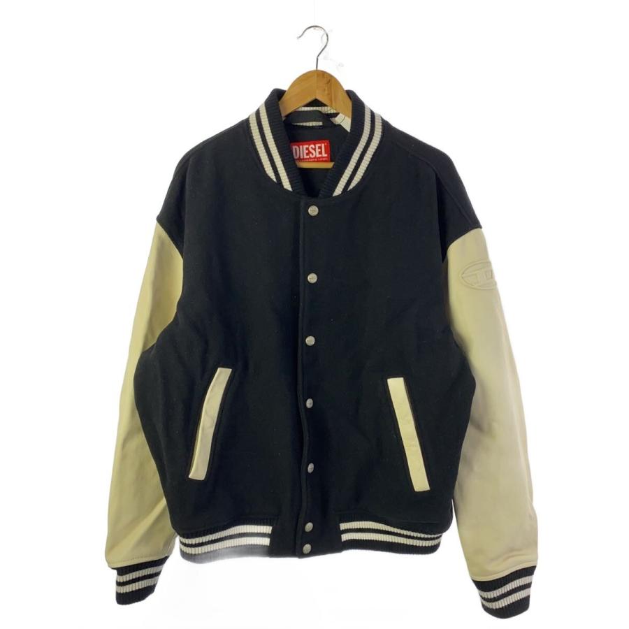 DIESEL◇スタジャン/52/ウール/BLK/A10463 : セカンドストリートYahoo 