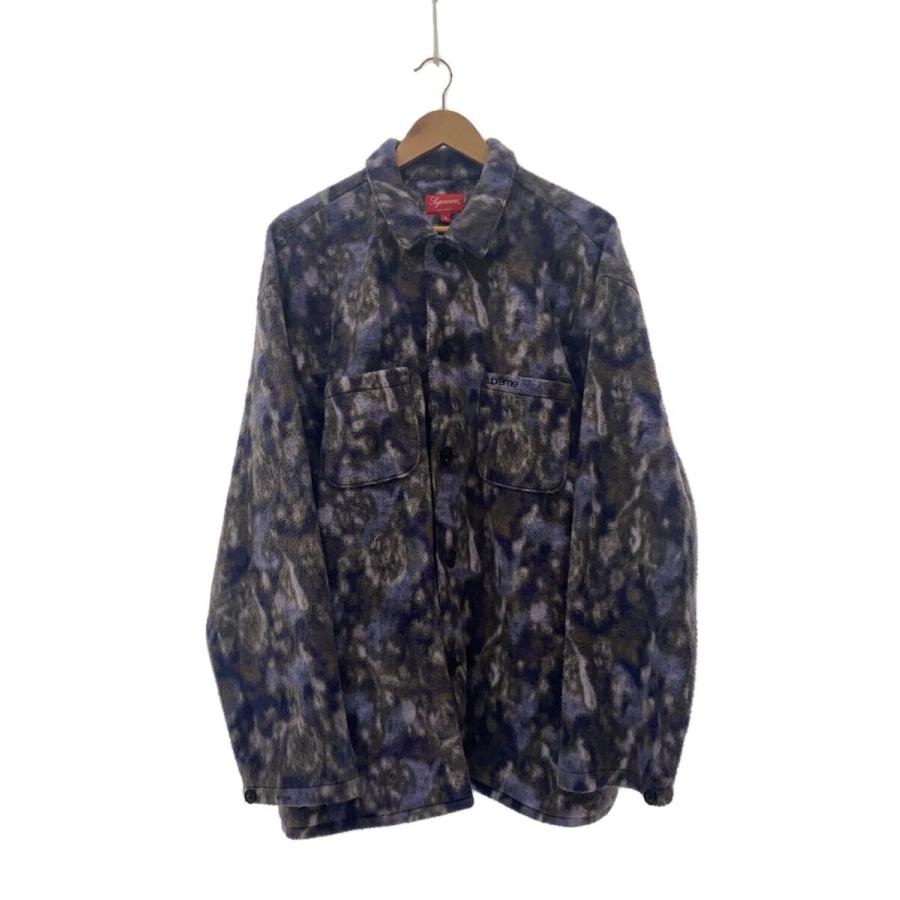 Supreme◇21FW/Paisley Fleece Shirt/フリースジャケット/XL